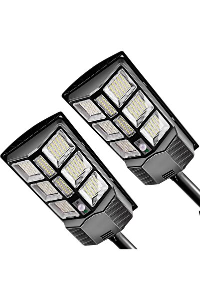 Dinex مصابيح إنارة شوارع تعمل بالطاقة الشمسية، مقاومة للماء، للاستخدام الخارج...