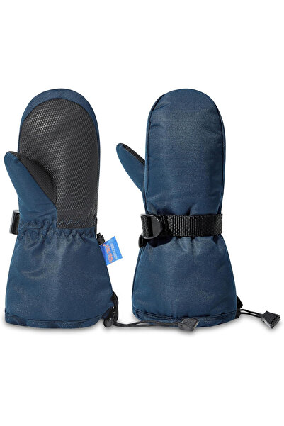 Century Star Mănuși albastre de iarnă pentru copii cu vârsta cuprinsă între 3...