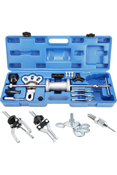 FreeTec Kit de demontare rulment, butuc și tambur cu ciocan glisant, 12 bucăți