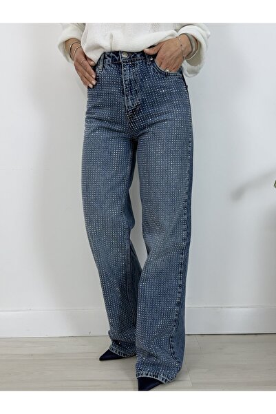 SİSTA MODA 7714-t Stoned, Wideleg Fit Jean Pants