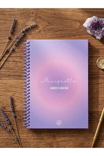 VANGUARD Design Mor Manifest Defteri – Manifest Günlüğü, Niyet ve Hedef Yazma...