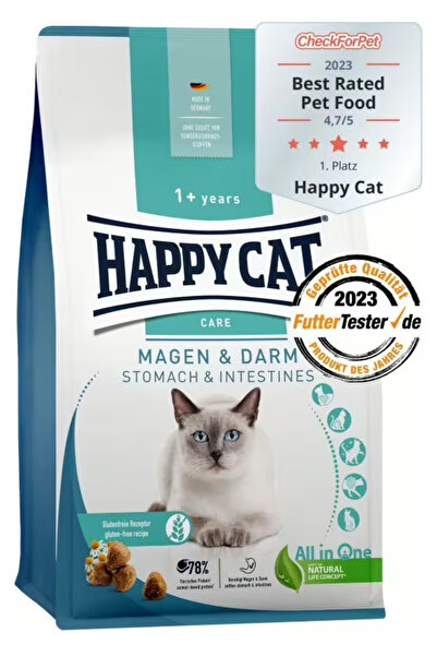 Happy Cat Sensitive Hassas Mide Ve Barsaklar Için Kedi Maması 1.3 Kg