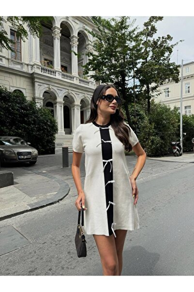 MODALIST FASHION Nude Πλεκτό Φόρεμα Kyra