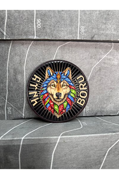 KUBİLAY ASKERİ MALZEME BÖRÜ ARMA PEÇ 3D sticker 9cm cırtlı