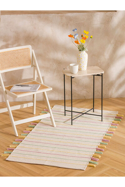 LC Waikiki TexX Store Kalitesi Püsküllü Kilim 70x140 cm