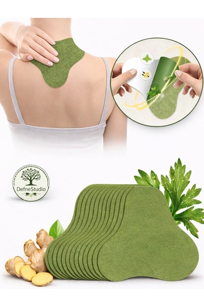 StoreWorld Yakı Bandı Bitkisel 4 Adet, Boyun, Bel, Sırt, Diz, Bacak Yakısı Ağ...