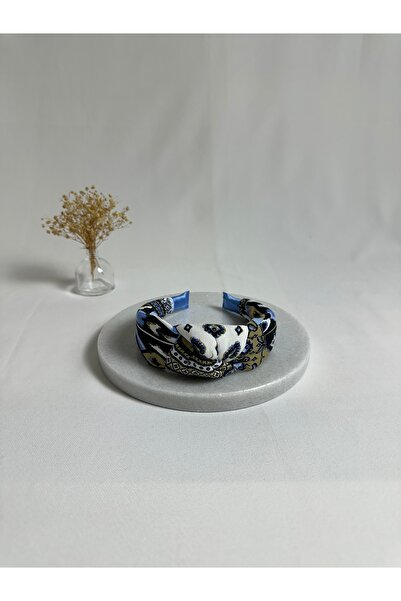 MegssStore Patterned Knotted Crown Hair Band