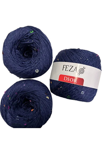 Feza Fantezi Pullu El Örgü İpliği, 100 gr, 310 m (1 Adet)