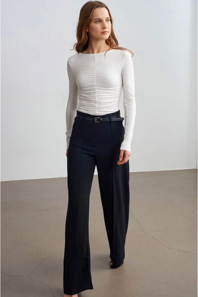 Dilvin KADIN GİYİM KEMERLİ PANTOLON