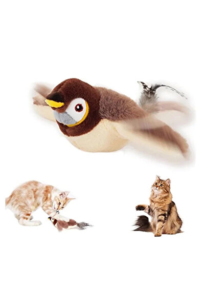 Çırpınan Kuş Kedi Köpek Oyuncağı