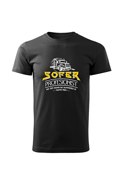 Multimagination Personalized professional driver t-shirt, Multimigation, men