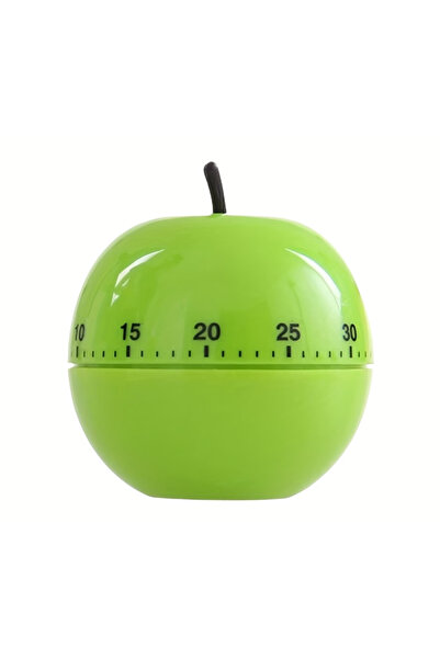 esdekor Yeşil Elma Yaratıcı Elma Şekilli Mutfak Zamanlayıcı, Hassas Geri Sayı...