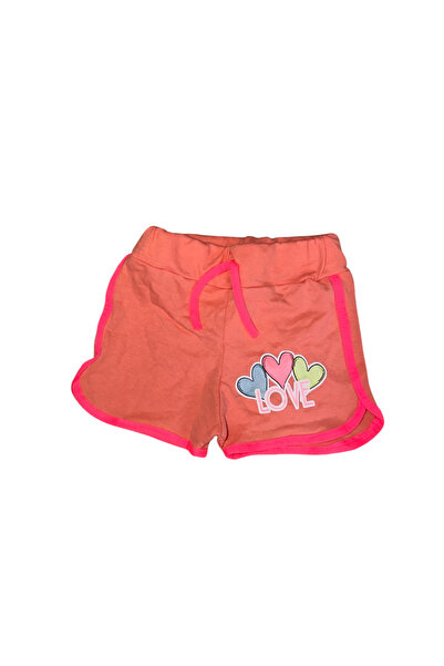 NR NarRengi Elastic Waist and Laced Cotton Pack Girls' Shorts