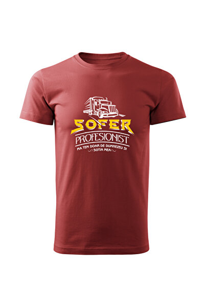 Multimagination Tricou personalizat sofer profesionist, Multimagination, barbati