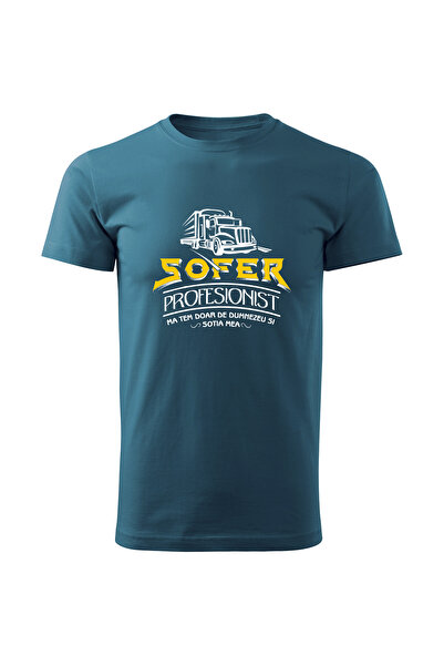 Multimagination Tricou personalizat sofer profesionist, Multimagination, barbati