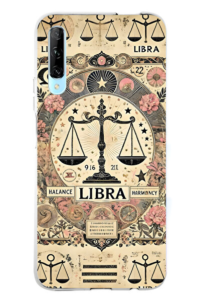 FLAMENKO حافظة هاتف شفافة متوافقة مع هاتف هواوي بي سمارت برو منقوش