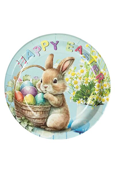 OEM Картонени парти чинии с с десен Ø23см - 6 бр.