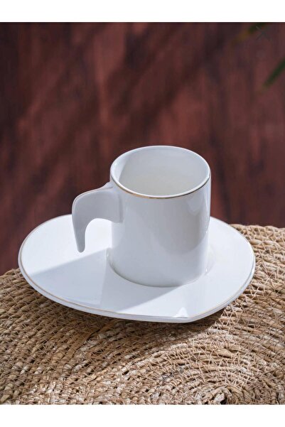 ACAR Alicia 6 Kişilik Kahve Fincanı Takımı - 90 ml