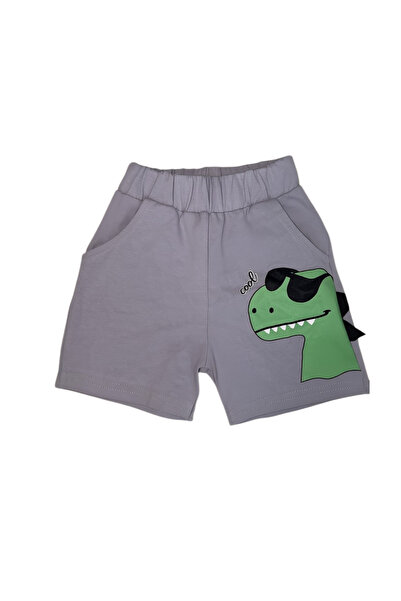 NR NarRengi Elastic Waist Pocketed Cotton Pack Children's Shorts