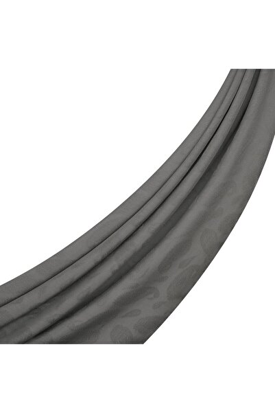 ipekevi Σάλι με Μονόγραμμα - Σχέδιο Πέισλι - Καπνιστό