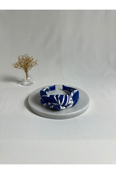 MegssStore رباط شعر على شكل تاج معقود منقوش