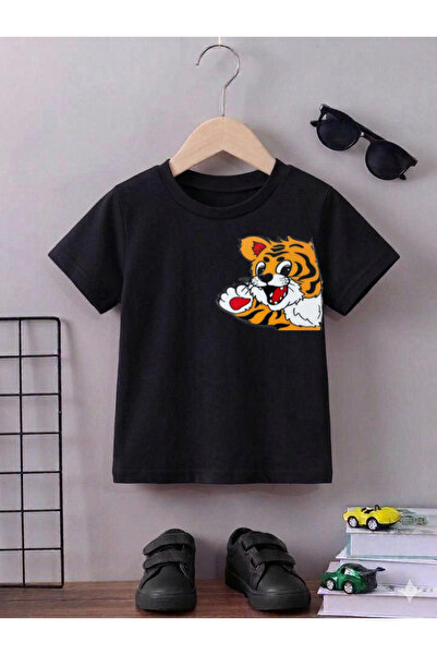 bahar uğurlu Παιδικό μπλουζάκι με στάμπα λιοντάρι