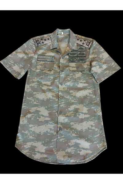 kho military design Org. Kamuflaj Yazlık Gömlek (S-M Beden) Sıfır Ürün