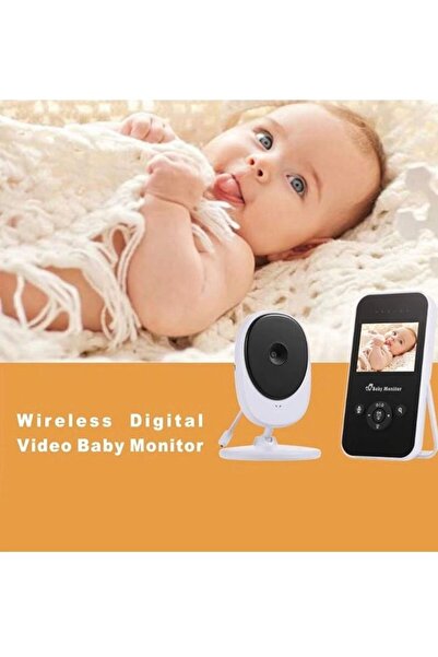 Antoniabeautyshop Baby Monitor Video Wireless cu Ecran 2.4”, Viziune Nocturnă...