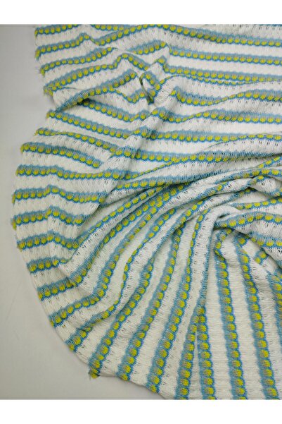 Kumaş Parça Țesătură din material subțire în culorile Ecru, Albastru, Verde, ...