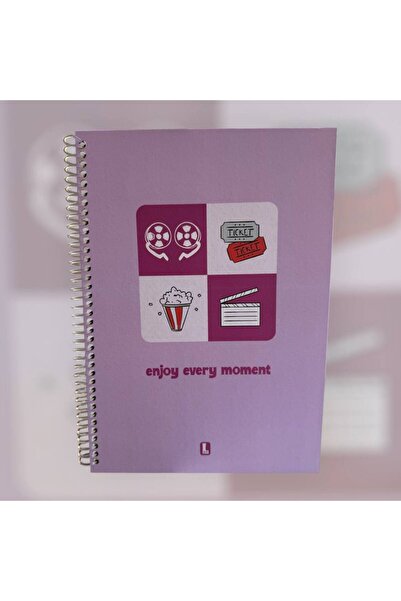 LİMON DEFTER Caiet cu spirală Limon Daily Series, 100 de foi, cu dungi