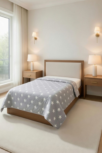 VENTİ VENTİSCA Patru Anotimpuri bumbac lu pentru o persoană matlasat 160 x 23...