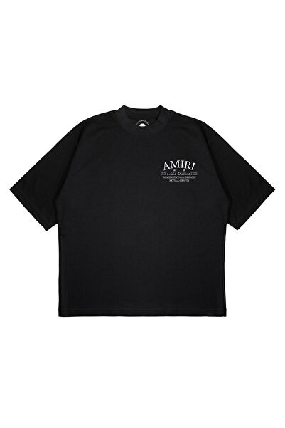 TRAGEDY تي شيرت للجنسين مقاس كبير IMAGINATION YAZI مطبوع من القماش السميك (24...