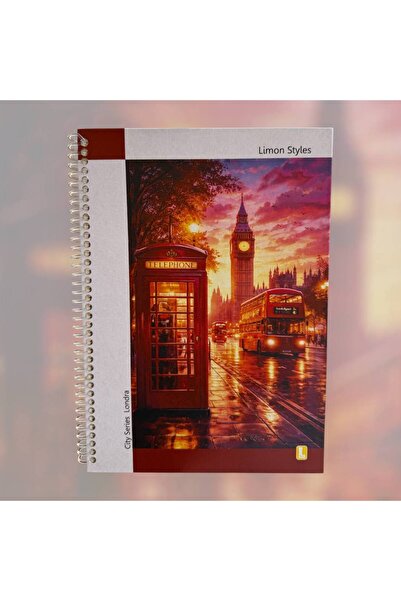 LİMON DEFTER Limon City serija 100 listova Karirano spiralna sveska