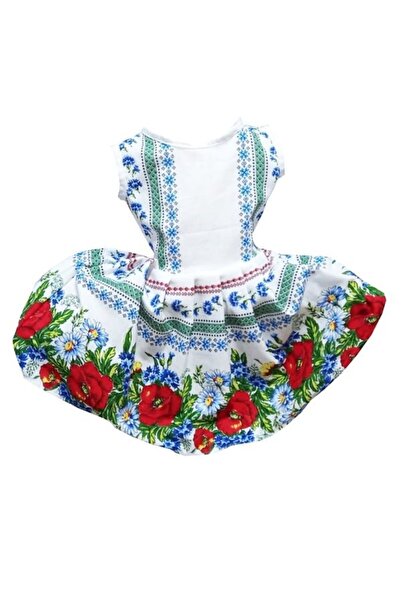 Mcf Rochie fete, MCF, traditionala, multicolora, Crisana