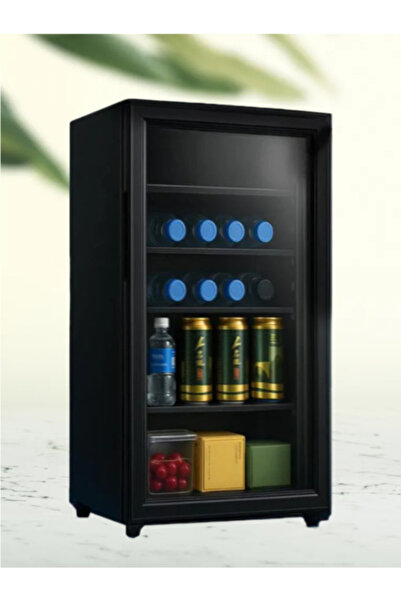 Dansat ثلاجة عرض، باب واحد، 2.6 أقدام، سعة 79 لتر ، لون أسود - D160SC22