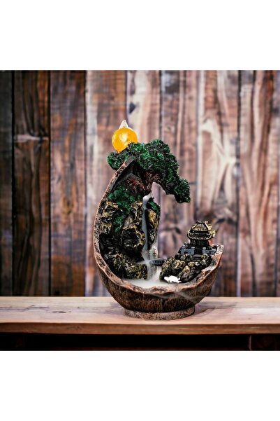 GİZEMSİ Yarım Ay Dağ Model Şelale Geri Akış Tütsülük - Dağ Geri Akış Tütsülük