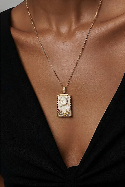 AlminaMia Tarot the Moon Pendant - Intuitive Power and Subconscious Symbol wi...