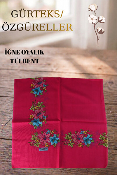 ÖZGÜRELLER Özgüreller, İğne Oyalık Pamuklu Tülbent,%100 Pamuklu Hediyelik Ter...