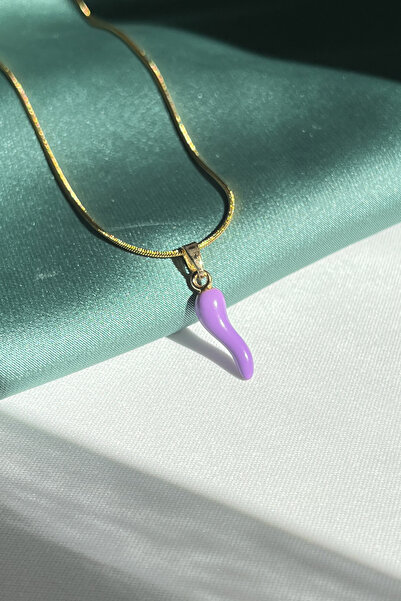 Berilya Aksesuar Pepper Figured Steel Necklace