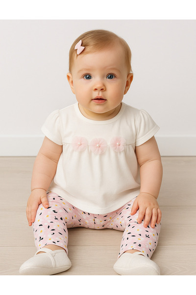 MiniKids Set vara Simina, model cu roz