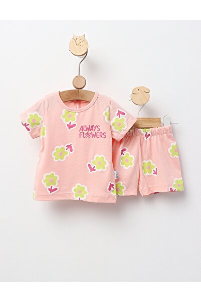 MiniKids Καλοκαιρινό σετ, Always Flowers, ροζ