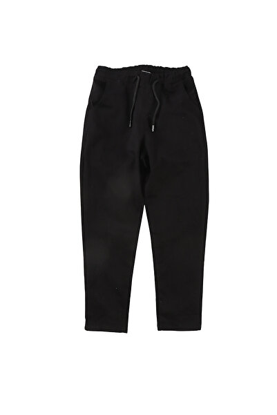 MiniKids Slim fit uniform trousers, black