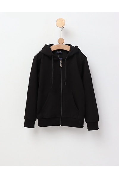 MiniKids Boy Fashion sweatshirt, black