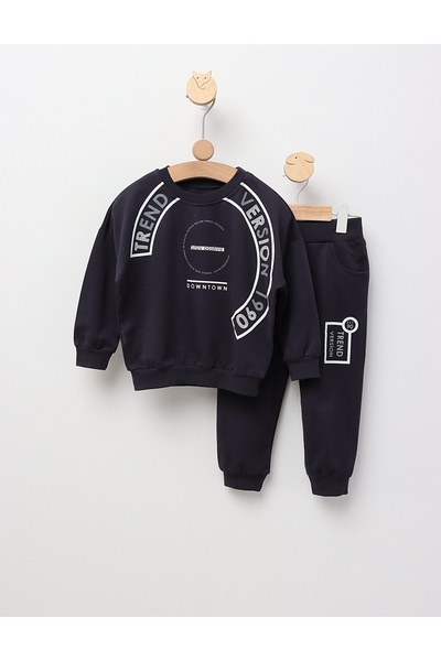 MiniKids Trening Stay Positive in Town, bleumarin