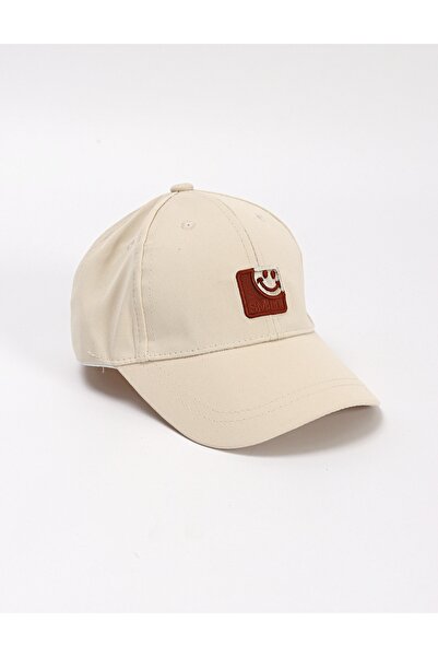 MiniKids Παιδικό καπέλο, Smiley, εκρού