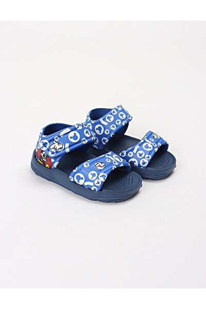 MiniKids Sandale spuma cu arici, Mickye cu albastru