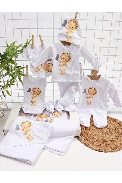 MiniKids Trusou Nou Nascut, 10 Piese, Ingeras, model 3