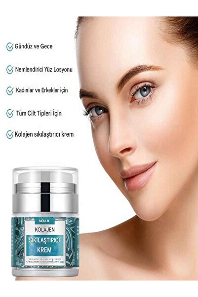 MOOYAMM Anti Aging Beyazlatıcı Kolajen Krem, Yüz Boyun Sıkılaştırıcı Kırısıkl...
