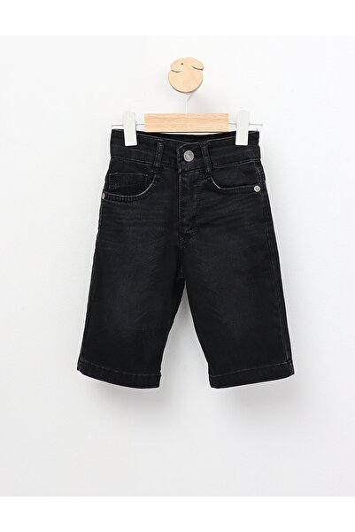 MiniKids Pantaloni de blug Andy Boy, negru