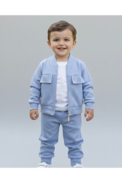 KapsülBebek طقم وافل للأطفال الأولاد مكون من 3 قطع